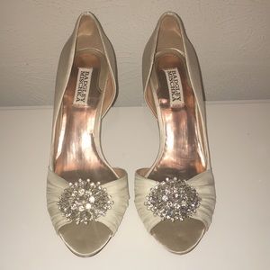 Beautiful Badgley Mischka shoes, size 9